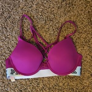 Pink Victoria's Secret Bra